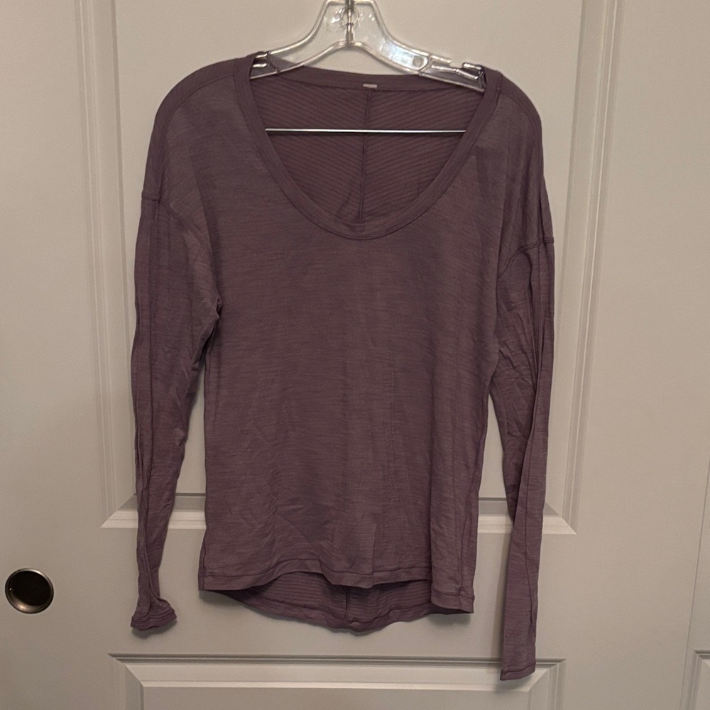 lululemon athletica Mauve Long Sleeve Top